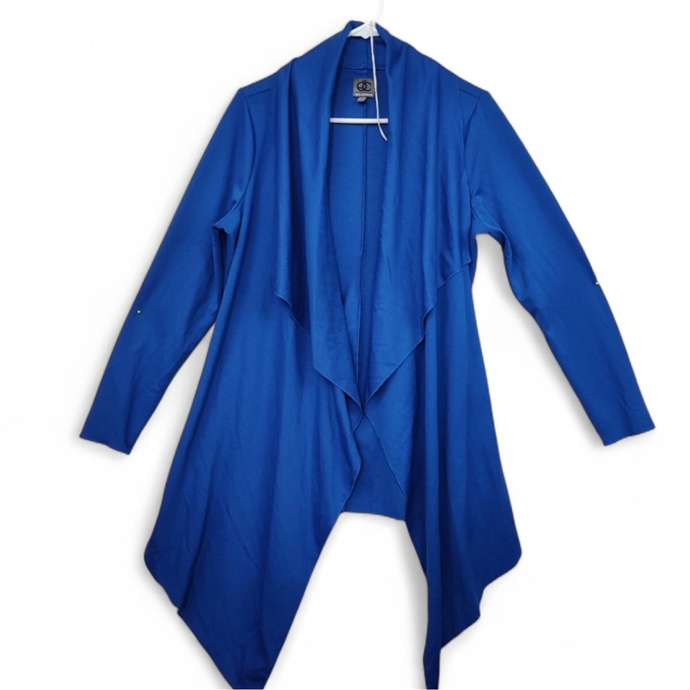 QUEEN COLLECTION cardigan waterfall jacket plus 2X